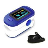 Fingertip Pulse Oximeter, Blood Oxygen Saturation Monitor (SpO2) with Pulse Rate Measurements  Portable Digital Reading LED Display