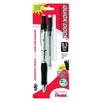 Pentel, Quick Dock Mechanical Pencil w/ Refill & Eraser - 1 ea