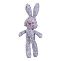 Ganz Springtime Bunnies Lilac Floral 16.5'