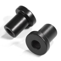 Greensen Carbon Steel Spacer,4Pcs Sliding Barn Door Hardware Wall Track Spacers Carbon Steel Connector Connecting Device, Sliding Barn Door Spacer