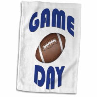 3dRose Game day. Football. - Towel, 15 by 22-inch