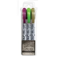 Halloween Set # 4 Distress Crayon Pearl Set - Tim Holtz