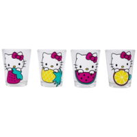 Hello Kitty 1.5-Ounce Mini Shot Glasses | Set of 4