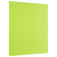 JAM Paper, 8.5x11, 100/Pack, 24lb Lime Green