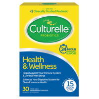 Culturelle Unisex Health and Wellness Probiotic Supplement, 30 Ct