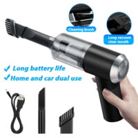 Mini Vacuum Cordless Vacuum Cleaner Rechargeable Desk Vacuum for Cleaning Dust,Crumbs,Eraser Scrap,Car,Pet