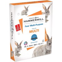 Hammermill MP Paper 20Lb 3-Hole 8-1/2'x11' 96 GE/112 ISO WE 103275RM