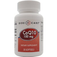 Geri Care CoQ10 100mg Strong Antioxidant Heart Health Support 100mg, 120ct