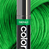 Colorme hair mascara temporary hair color, vibrant root touch-up (Emerald)