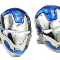 War Machine Fashion Novelty Cuff Links Movie Comic Series with Gift Box