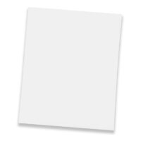 5ea - 11' X 14' White Poster Board by Paper Mart