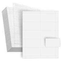 100 Pack Blank Business Card Paper Sheets for Printers, 1000 Cards, 3.5 x 2 in