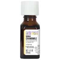 Aura Cacia Roman Chamomile in Jojoba Oil 0.5 fl. oz