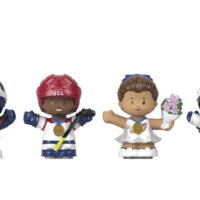 Little People Fisher-Price Collector Team USA Winter Sports Action Figure Set, 6 Pieces