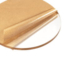 Acrylic Sheet Circle Round Disc,Clear,7.5mm Thick,6' Diameter,Acrylic Round Sheet(150mm)