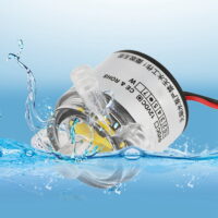 LYUMO Brushless Water Pump,1pc Mini 12V DC 6W Food Grade Submersible Brushless Water Pump 2L/min, 12V Pump