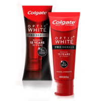 Colgate Optic White, Pro Series Whitening Toothpaste with 5% Hydrogen Peroxide, Enamel Strength, 3 oz