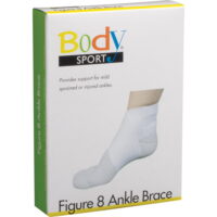 Body Sport Figure 8 Elastic Ankle Brace, 3' Wide