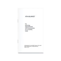 Pocket Size Monthly Planner Refill 6 x 3.5, White, 2022-2023