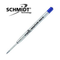 Schmidt Easy Flow 9000 Hybrid Ballpoint Refill - Blue, Medium, 6 Pack