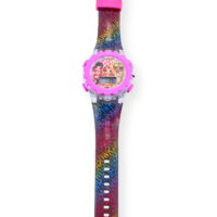 Rainbow High Flashing Lights Unisex Child LCD Watch with LED Lightup Straps - RNB4036WM