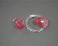 Medical Grade Doc's Pro Ear Plugs - Non Vented Blue or Pink - S, M, or L (Medium, Pink)