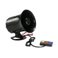 CACAGOO DC 3 Tone Sounds Loud Speaker Warning Siren Horn