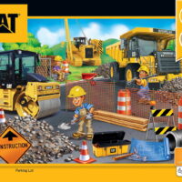 MasterPieces 60 Piece Kids Jigsaw Puzzle - CAT Parking Lot - 14'x19'