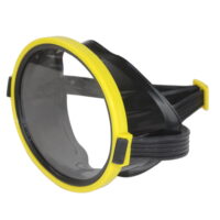 CNMF Single Lens Diving Mask Goggles Underwater Waterproof Scuba Snorkeling Mask Swimming Snorkel Diving Equipment