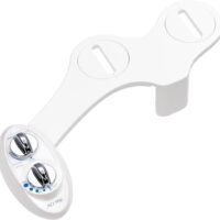 LUXE Bidet Neo 120 Luxury Fresh Water Self-Cleaning Non-Electric Bidet Attachment, White