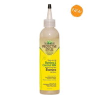 Taliah Waajid Protective Styles Bamboo and Coconut Milk Moisturizing Mint Shampoo, 8 oz