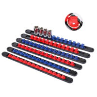 CASOMAN 6PCS 360° Swivel ABS Socket Organizer