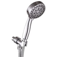 AQwzh High Pressure Shower Head with Pause Mode and Massage Spa, 5 Settings Handheld Sprayer with 61' Stainless Steel Hose, Easy to Install