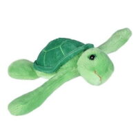 Wild Republic Huggers Sea Turtle, Slap Bracelet, Stuffed Animal, Kids Toys, 8 inches