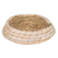 PUMYPOREITY Bird Breeding Nest, Handmade Woven Bird Nest Cage, Natural Woven Grass Nest Hut for Parrots, Canaries, Pigeons, Sparrows