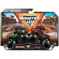 Monster Jam 1:64 Grave Digger Vs. Northern Nightmare Monster Trucks