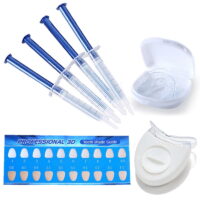 Clearance! 4pcs Teeth Whitening Kit LED Light Tooth Whitener Snow White Teeth Whitening Kit With Teeth Whitening Trays