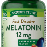 Nature's Truth Melatonin 12 mg, Natural Berry Flavor, 60 Ct