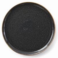 Better Homes & Gardens Burns Dinner Plates, set of 4, Black