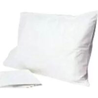 Disposable Pillow Cases, Waterproof, White - 21' x 30' - 10 Pieces - MS-80870