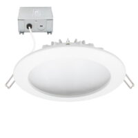 Luvoni 6 in. 2700K Slim Deep Recessed LED Indirect Downlight, IC Rated, 920 Lumens, Warm White by Maxxima
