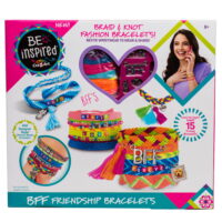 Cra-Z-Art Be Inspired BFF Fashion Friendship Bracelet Making Kit