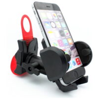 Bicycle Mount Bike Handlebar Holder Swivel Cradle X7D for Alcatel Cingular Flip 2, REVVL 2, Pop 3, Idol 5S 5 4S 4, Fierce 4 2, Evolve 2, 1x Evolve - iPhone XS Max XR X SE 8 PLUS 7 Plus 6S Plus