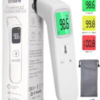 Disen Baby Touchless Forehead Thermometer for Fever, No Contact Infrared Digital Thermometer for Adults and Kids, Contactless Smart Temperature Gun