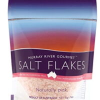 Murray River Salt Flakes, Naturally Pink, 1.76-Ounce Packages