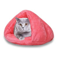 Pet Dog Cat Bed House Warm Soft Mat Bedding Cave Basket Kennel Washable Nest