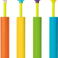  Super Water Soaker Guns Water Blaster Shoots Squirter Gun 4 Set for Kids & Toddlers & Adults Water Summer Shooter Toys for Summer Outdoor Party Beach Sand