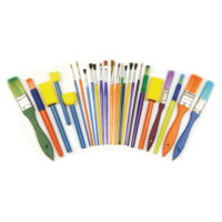 Creativity Street® Starter Paint Brush Set, 25 Pcs