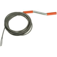 General Wire Spring 8PQH 0.25 in. x 8 ft. Galvanized Drain Auger