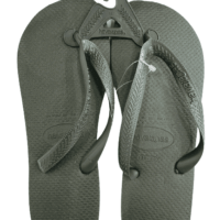Havaianas Unisex Adult Top Flip Flop Green Olive Sandals 8M/9-10W US/39 BR